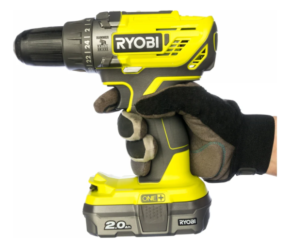 Дрель-шуруповерт ударная Ryobi ONE+ R18PD3-220S 5133003342