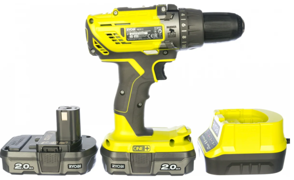 Дрель-шуруповерт ударная Ryobi ONE+ R18PD3-220S 5133003342