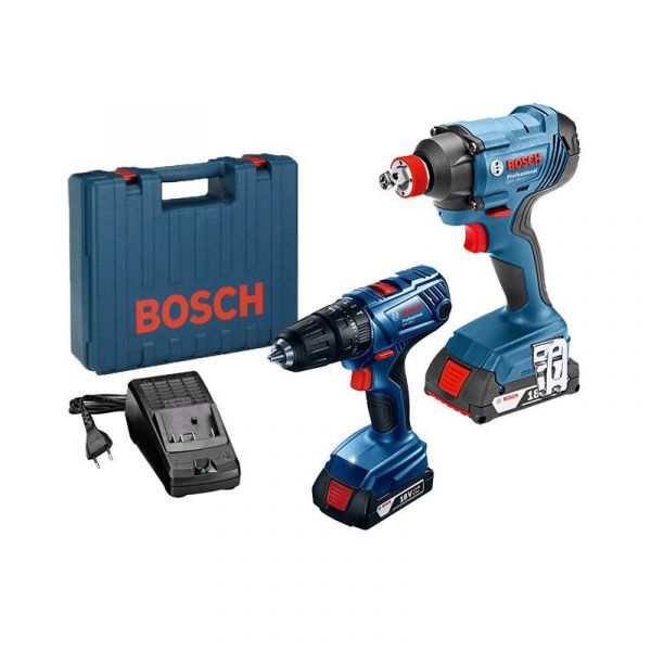Akkumulyatorlu dəst Bosch GDX 180-Li + GSR 180-Li (06019G5222)