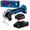 Bucaqlı pardaqlama Bosch GWS 180-LI+GBA 4.0 Ah+GAL 18V-40 06019H9025