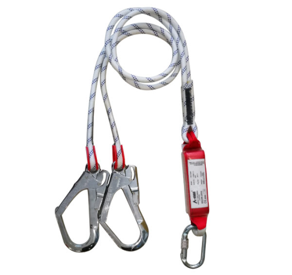 Kəmər amortizator (lanyard) düşmədən qorunmaq üçün A-Stabil EALEAL10206, 1.8 m