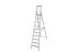 Лестница 10 ступеней Krause Stabilo 124562