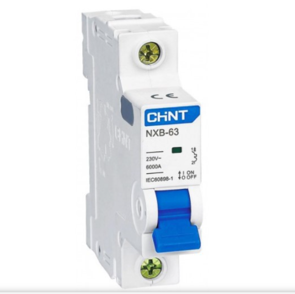 Avtomat açar NXB-63 1P 1А 6кА B (CHINT) 182713