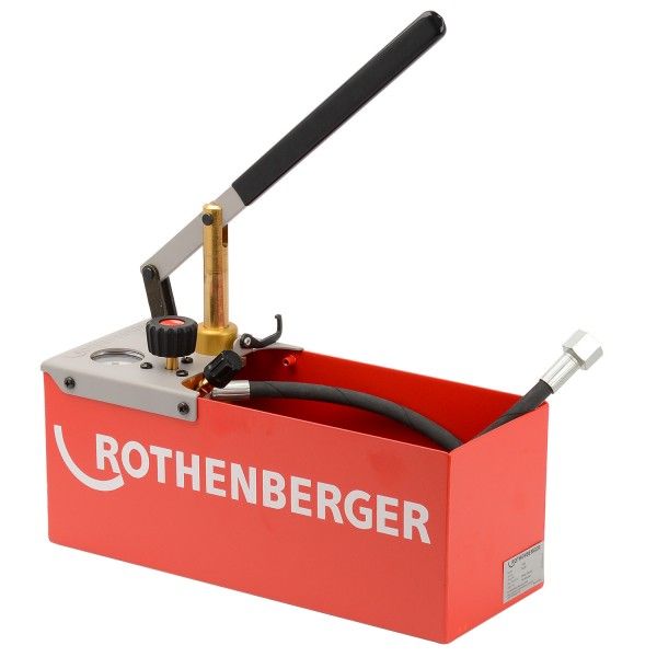 Presləmə cihazı su sistemlrinin təzyiq yoxlanılması üçün Rothenberger ТР-25 60250