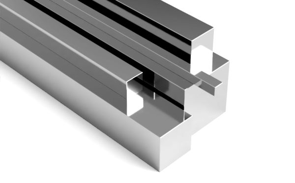 Kvadrat çubuq paslanmayan poladdan GP 70×70 kv.mm