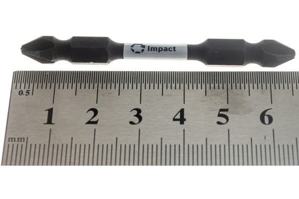 Başlıq dəsti ikitərəfli zərbəli Impact Control (PH2; 65 mm) 8 əd. Bosch 2608522337