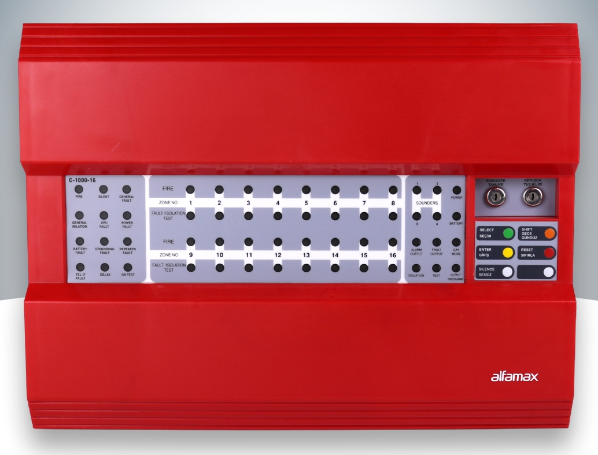 16 zonalı yanğın siqnalı Alfamax C-1000-16