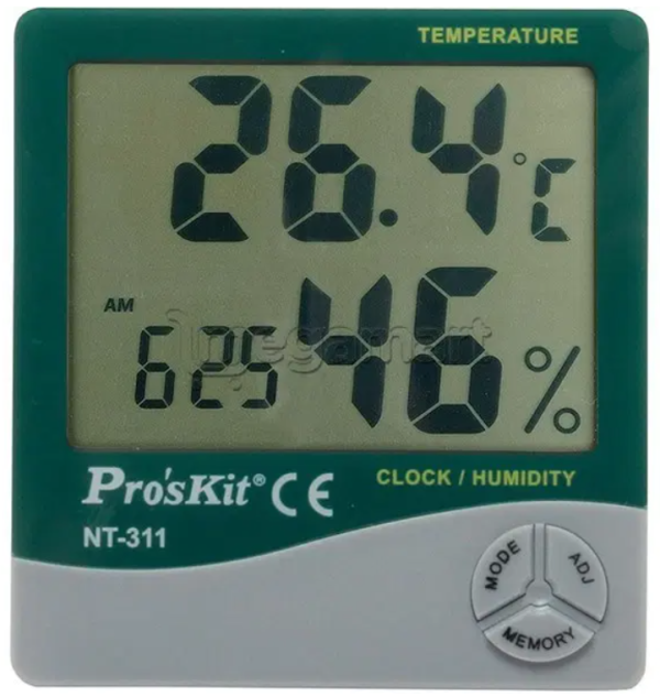 Nəmlik və havanın temperaturunu ölçən Proskit NT-311