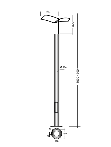 İşıq dirəyi GL 3145