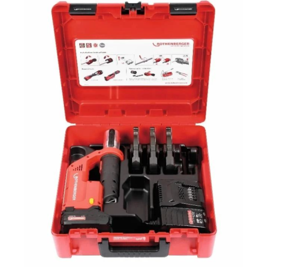 Набор гидравлического пресса Rothenberger Romax Compact TT U16-20-25, 2.0Ач (1000002119)