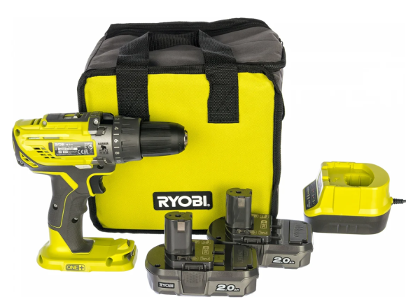 Дрель-шуруповерт ударная Ryobi ONE+ R18PD3-220S 5133003342