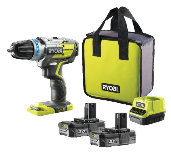 Дрель-шуруповерт ударная Ryobi ONE+ R18PDBL-220S 5133003436