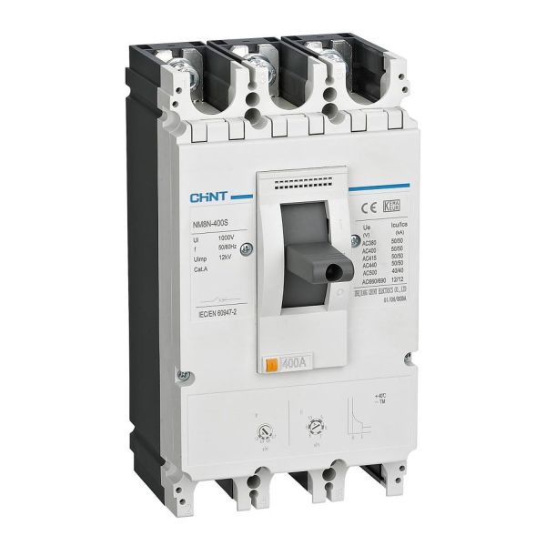 Выключатель автоматический NM8N-400S TM 400А 3P (CHINT) 268950