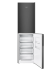 Soyuducu iki kameralı Atlant XM-4625-151, qrafit