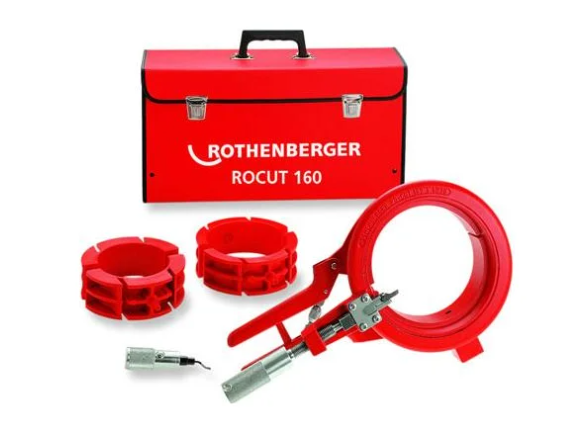 Boru kəsmə və kənar yonma aləti Rothenberger Rokat 160 Set 55063