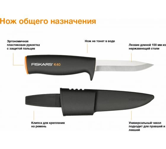 Нож Fiskars K40 1001622