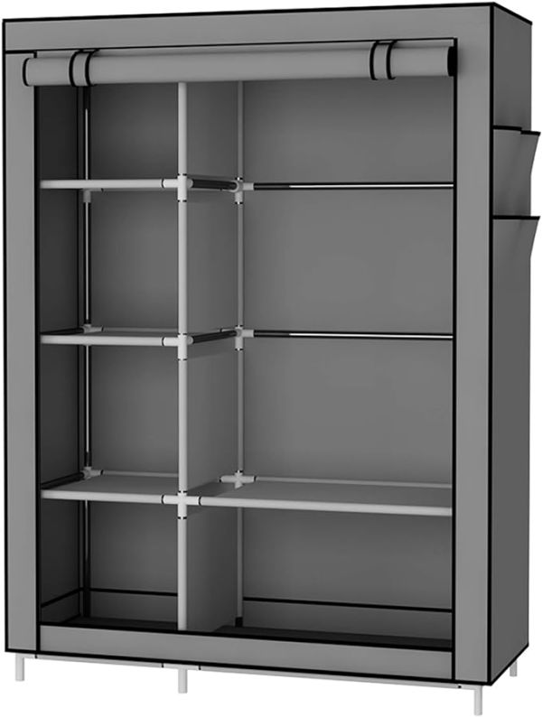 Шкаф тканевый складной Storage Wardrobe (105×45×175 см)