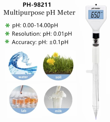 Multifunksional PH metr PH-98211, BT