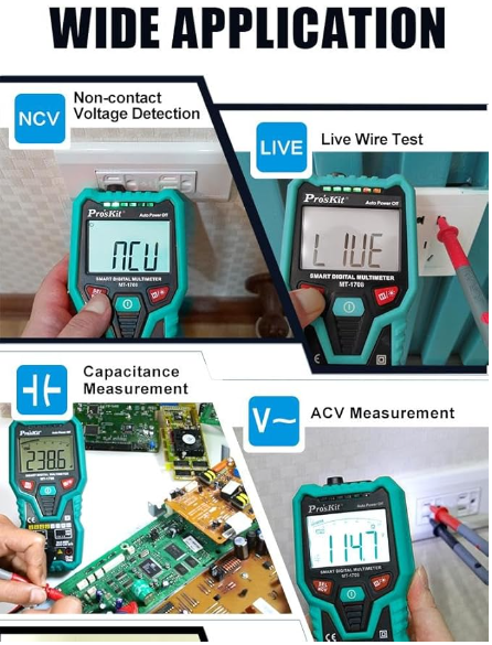 Multimetr rəqəmsal Proskit MT-1707