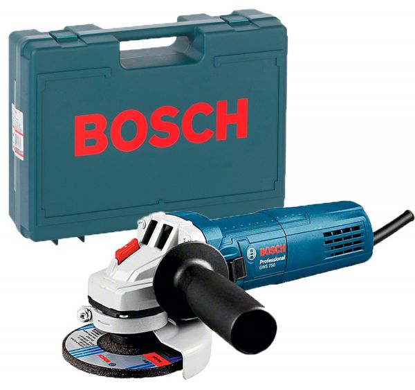 Akkumulyatorlu bucaqlı pardağlama Bosch GWS 750-125 (0601394001)