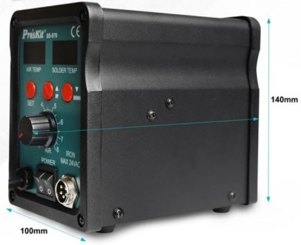 Термовоздушная цифровая паяльная станция Proskit SS-979B
