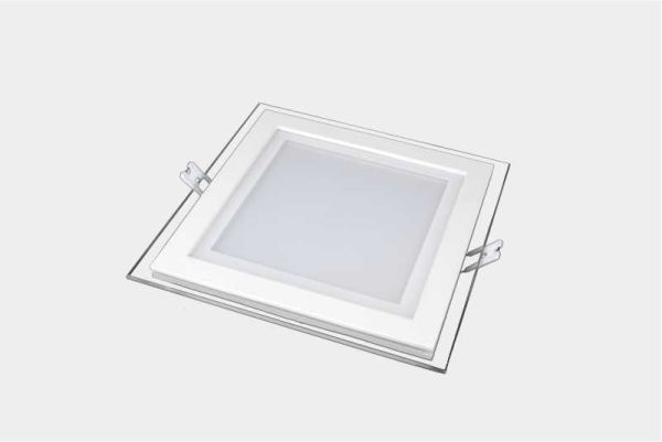 LED şüşə panel işıqlandırması Modi 0210 (kvadrat), 8W