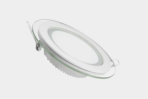 LED şüşə panel işıqlandırması Modi 0120B (dairəvi), 20W