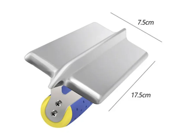 Mala dekor beton üçün, iti bucaqlı, 75x175 mm