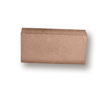 Кирпич огнеупорный шамотный ШБ-8, 250х124х65 мм, терракотовый