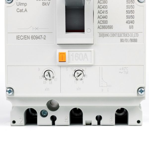 Выключатель автоматический NM8N-250S TM 160А 3P (CHINT) 271172