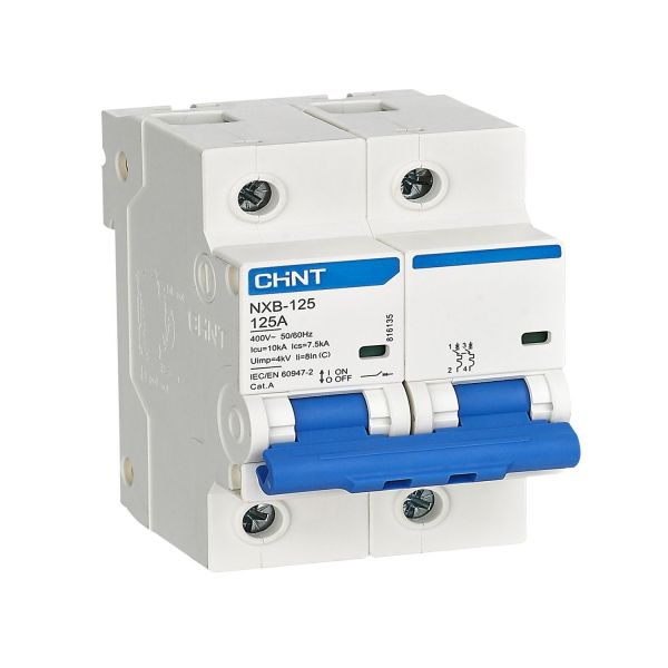 Avtomat açar NXB-125 2P 63A 10кА C (CHINT) 816129