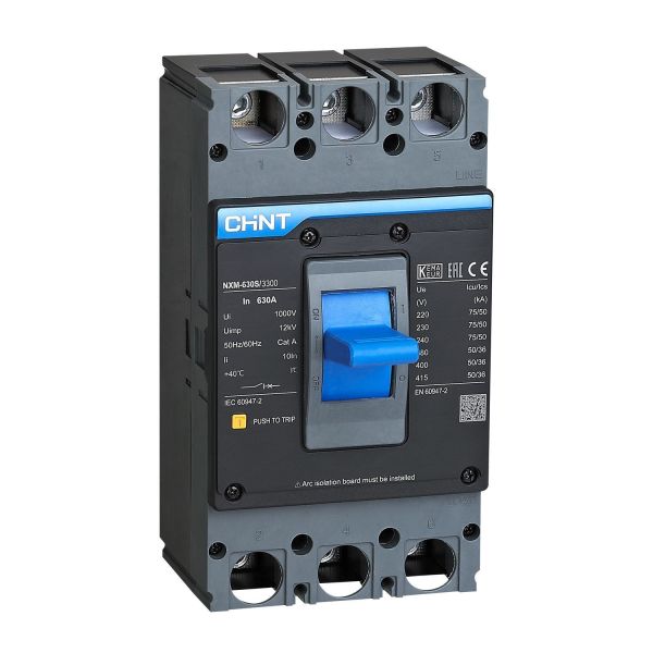 Аrvtomat açar NXM-630S/3Р 630A 50кА (CHINT) 131375