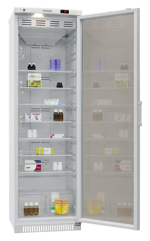 Фармацевтический холодильник Pozis XF-400-3 (Обычное стекло)