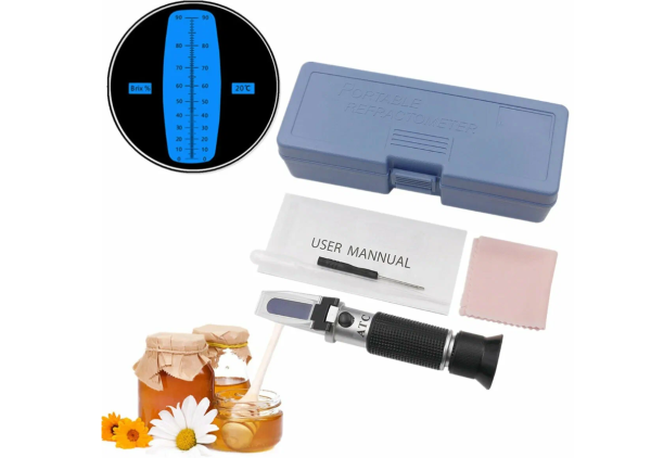 Рефрактометр для сахара (мед, густые растворы) ŞS RF007BX (0–90% Brix)