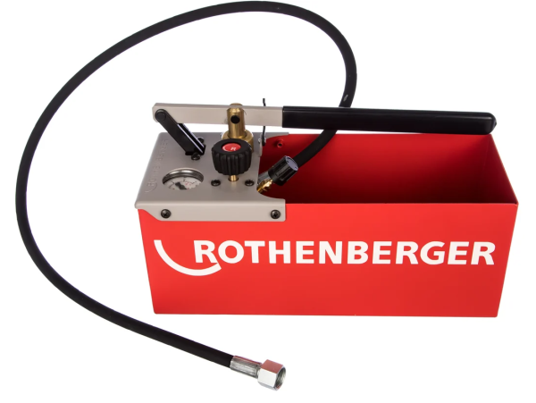 Presləmə cihazı su sistemlrinin təzyiq yoxlanılması üçün Rothenberger ТР-25 60250