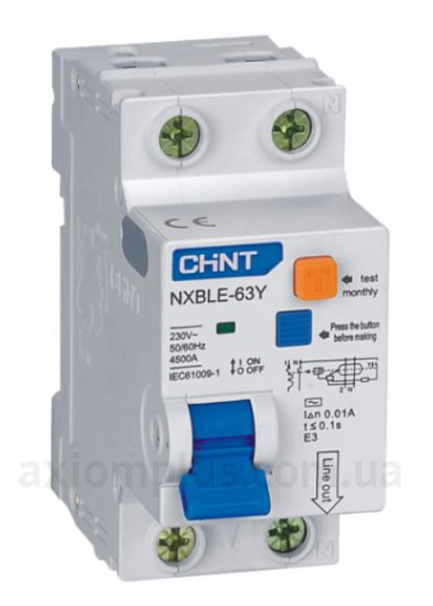 Differensial açar NXBLE-63Y 1P+N C40 10мА AC 4,5кА (CHINT) 105528