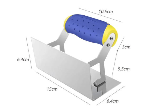 Mala dekor beton üçün, daxili bucaqlı, 64x150 mm